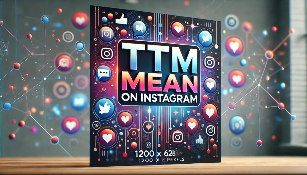 What Does TTM Mean on Instagram