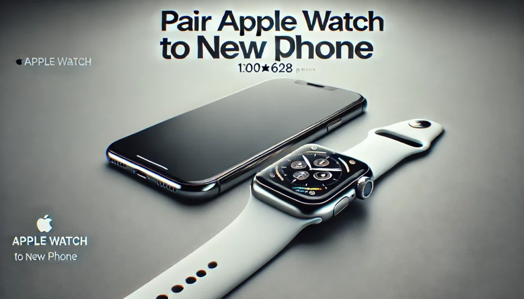 How To Pair Apple Watch To New Phone