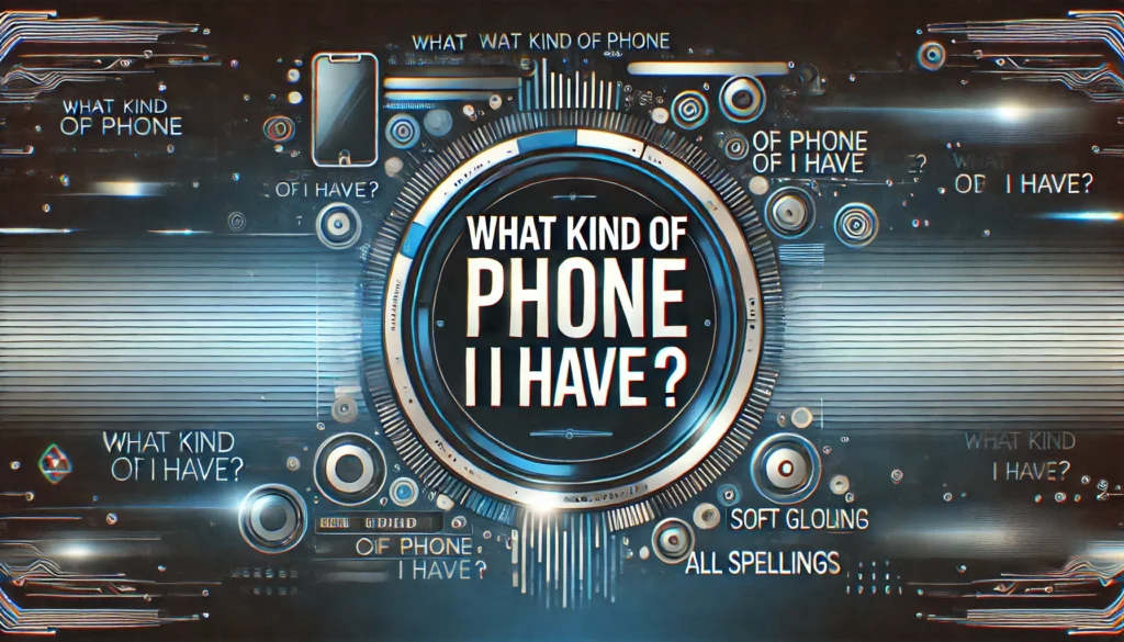 What Kind of Phone Do I Have